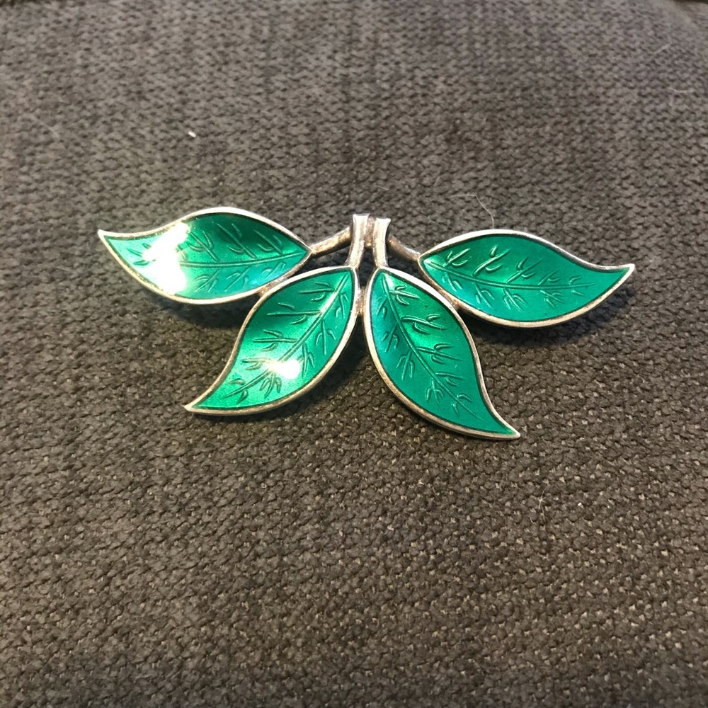 Vintage Scandinavian David Andersen 4 Leaf